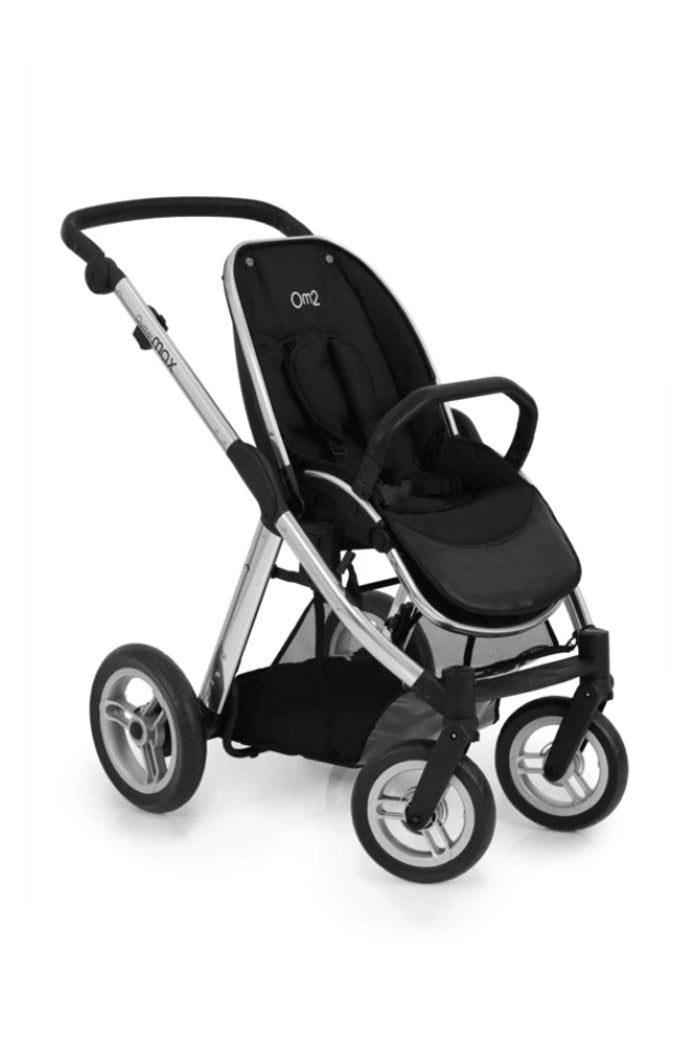 Babystyle oyster max stroller chassis and seat mirror finish