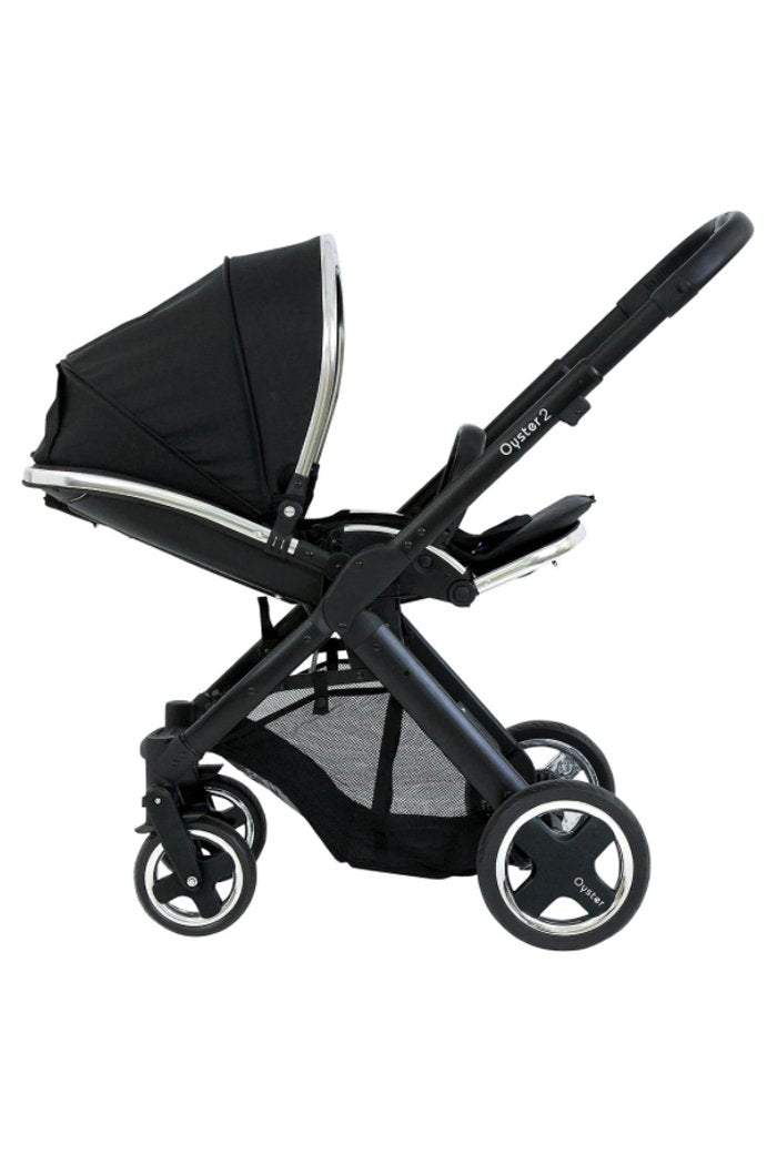 Babystyle oyster2 black chassis stroller