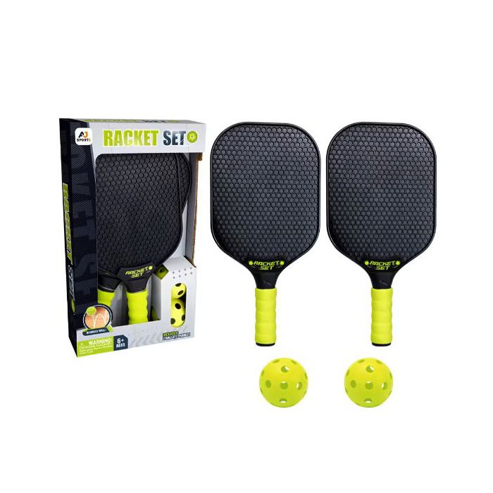 PICKLEBALL PADDLE SET WITH 2 BALLS