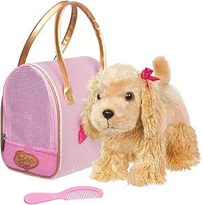 Pucci Pups Gold Dot Bag With Spaniel