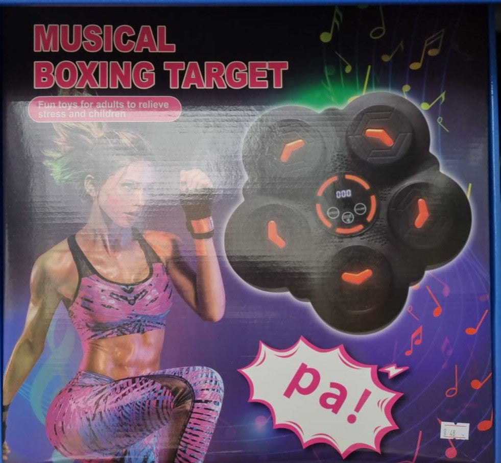 Musical Boxing Target, Wall Mounted Bluetooth Boxing Target