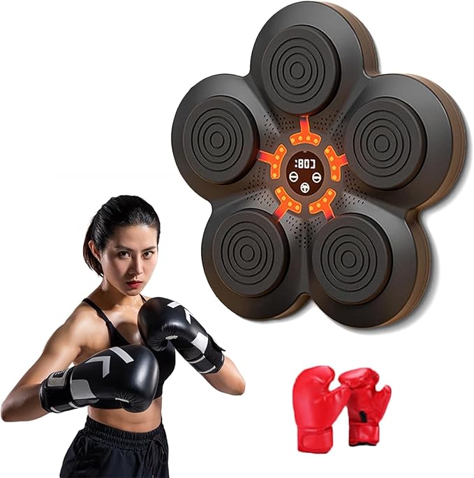 Musical Boxing Target, Wall Mounted Bluetooth Boxing Target