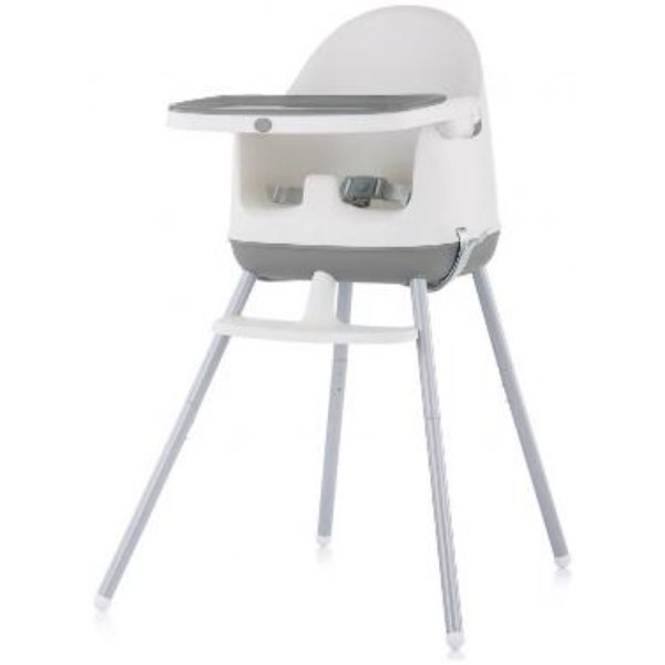 Chipolino highchair 3 in 1 puding grey