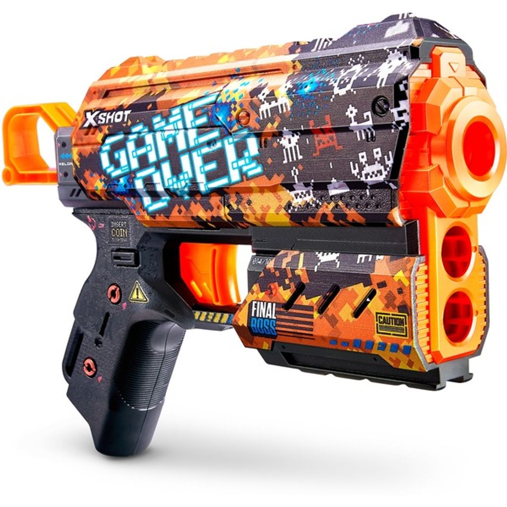 X-Shot Skins Flux Crucifer Blaster Orange