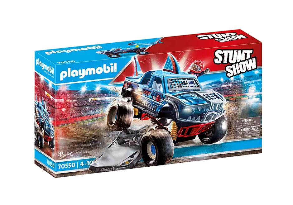 Stunt Show Shark Monster Truck