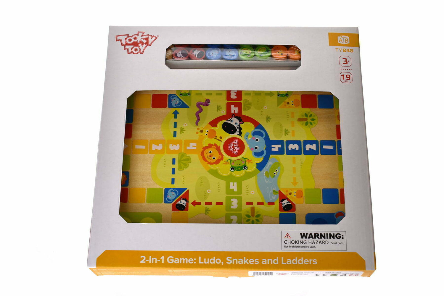 2 In 1 Games: Ludo, Snakes And Ladders