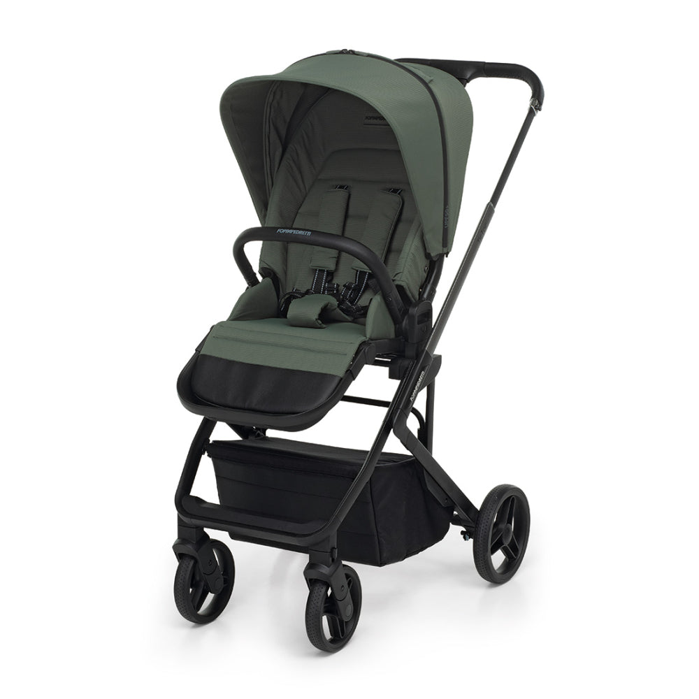 olive green car seat and stroller TicToc Stroller Olive + Car Seat + Base + Bag + Carrycot – Kaya