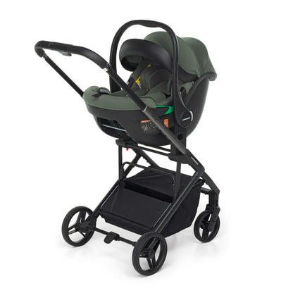 TicToc Stroller Olive + Car Seat + Base + Bag