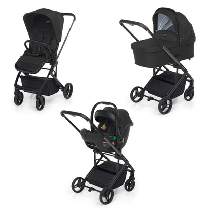 TicToc Stroller + Car Seat + Base + Bag Ebony