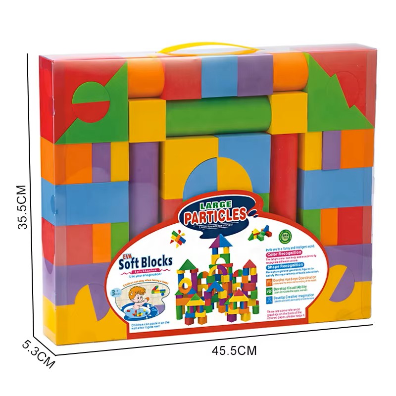 Eva Soft Blocks Large Particles