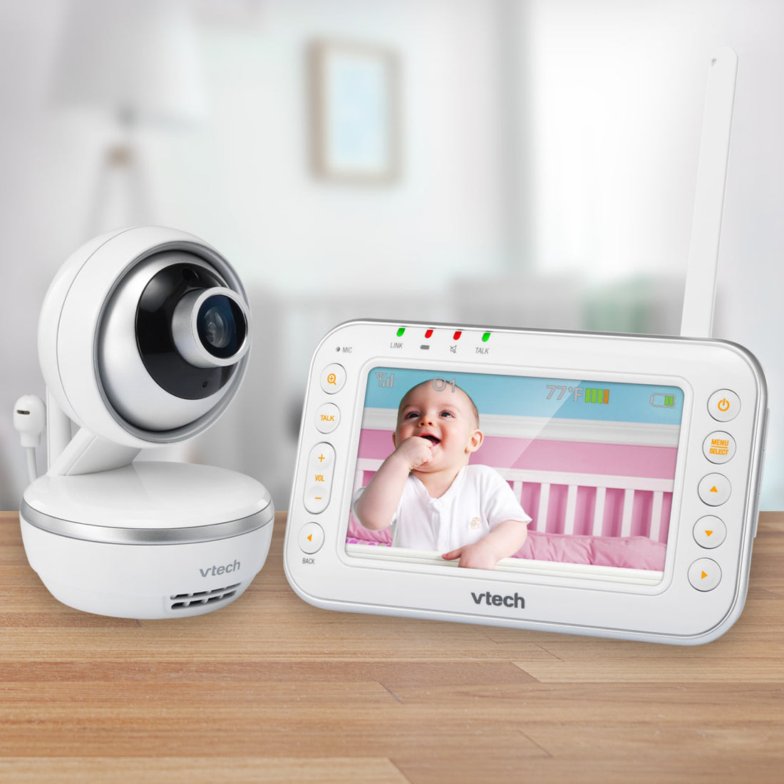 Vtech monitor pan &amp;amp; tilt video monitor