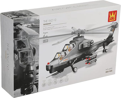 Fiery Thunderbolt Helicopter Gunship