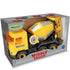 Wader Middle Truck Concrete Mixer Yellow