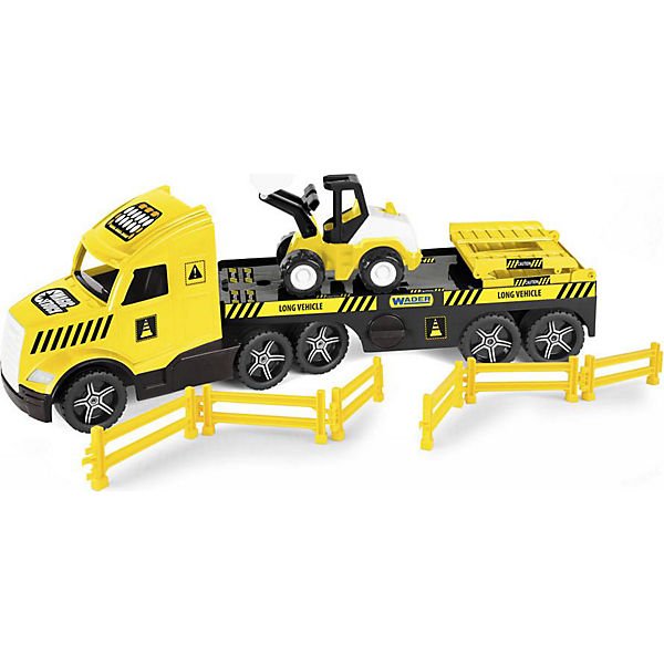 Wader Magic Tow Truck Technic With Roller