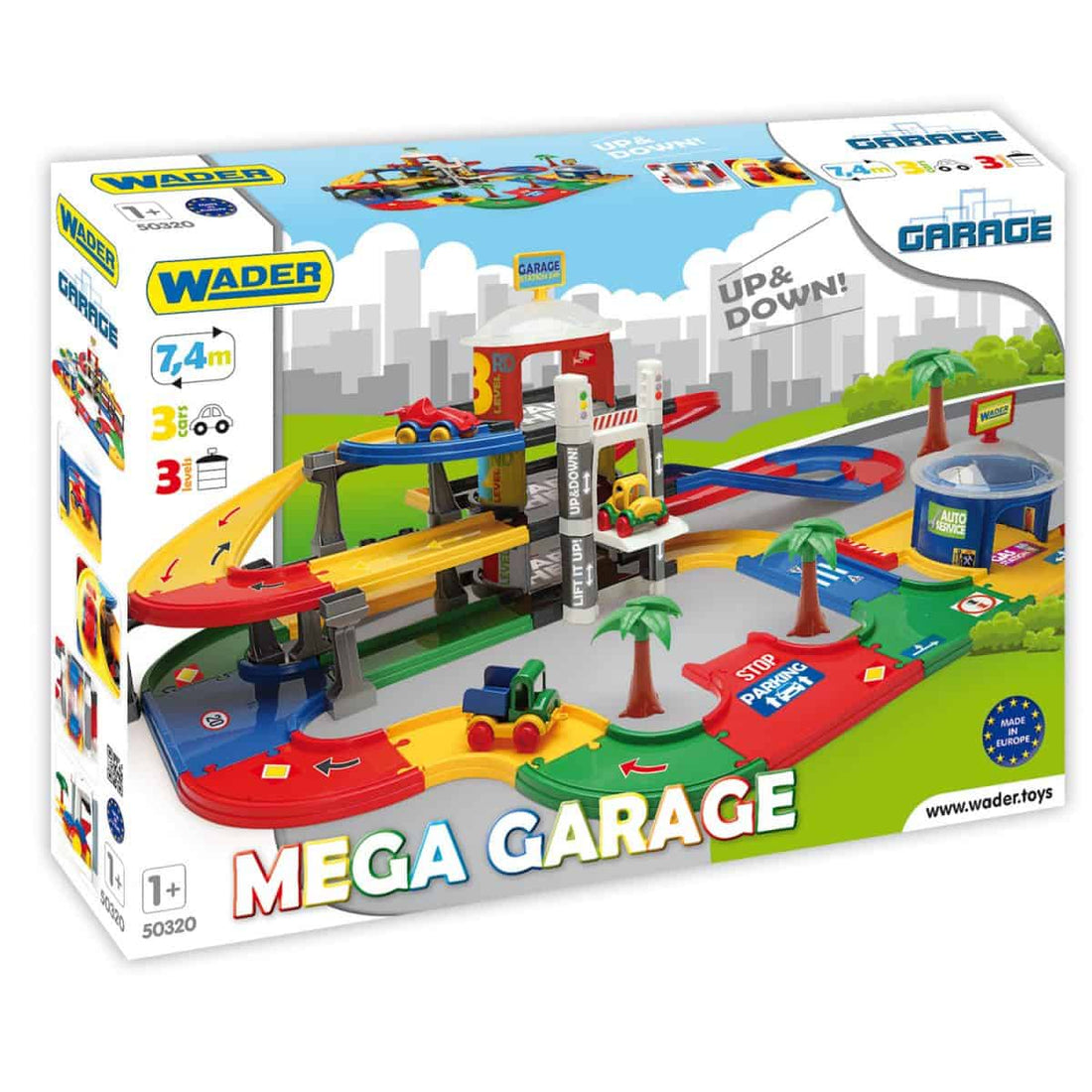 Wader Mega Garage With A Lift