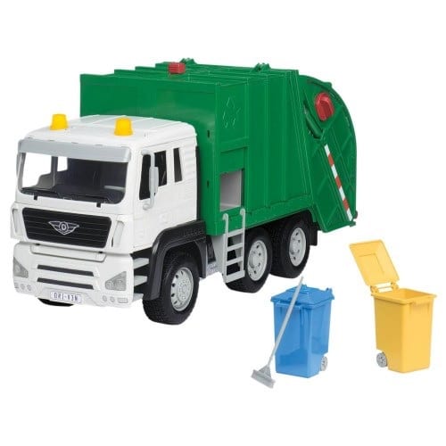 Driven recycling truck