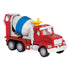 Driven micro cement mixer truck