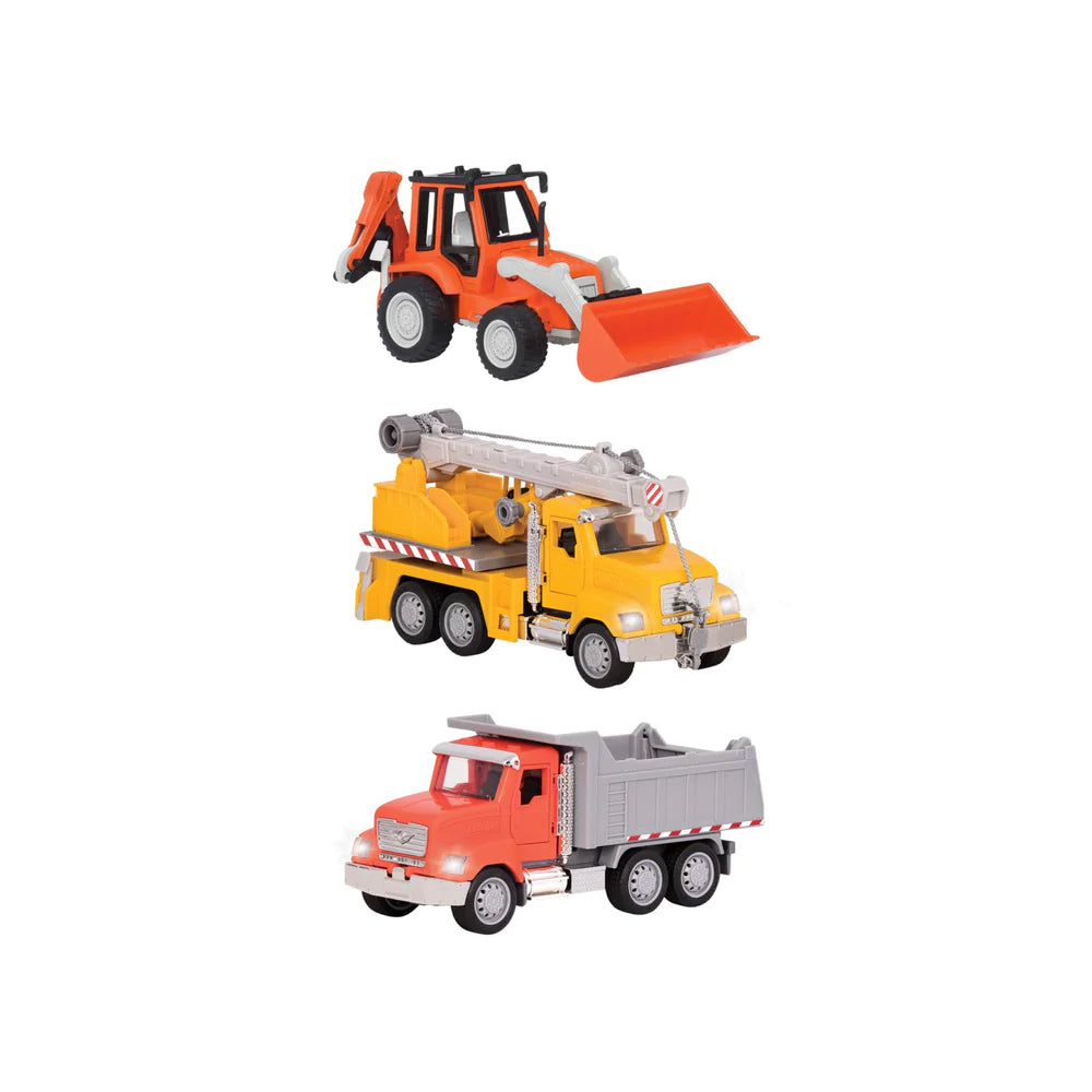 Driven micro construction fleet