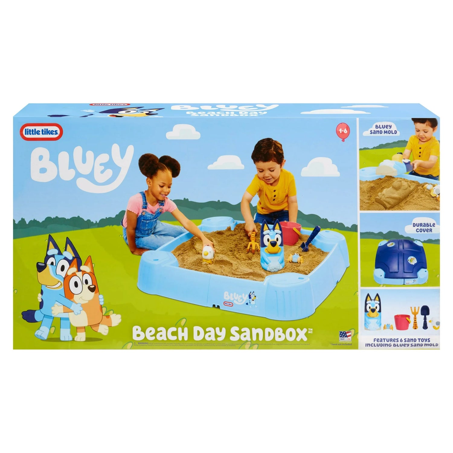 Little Tikes Bluey Beach Day Sandbox 
