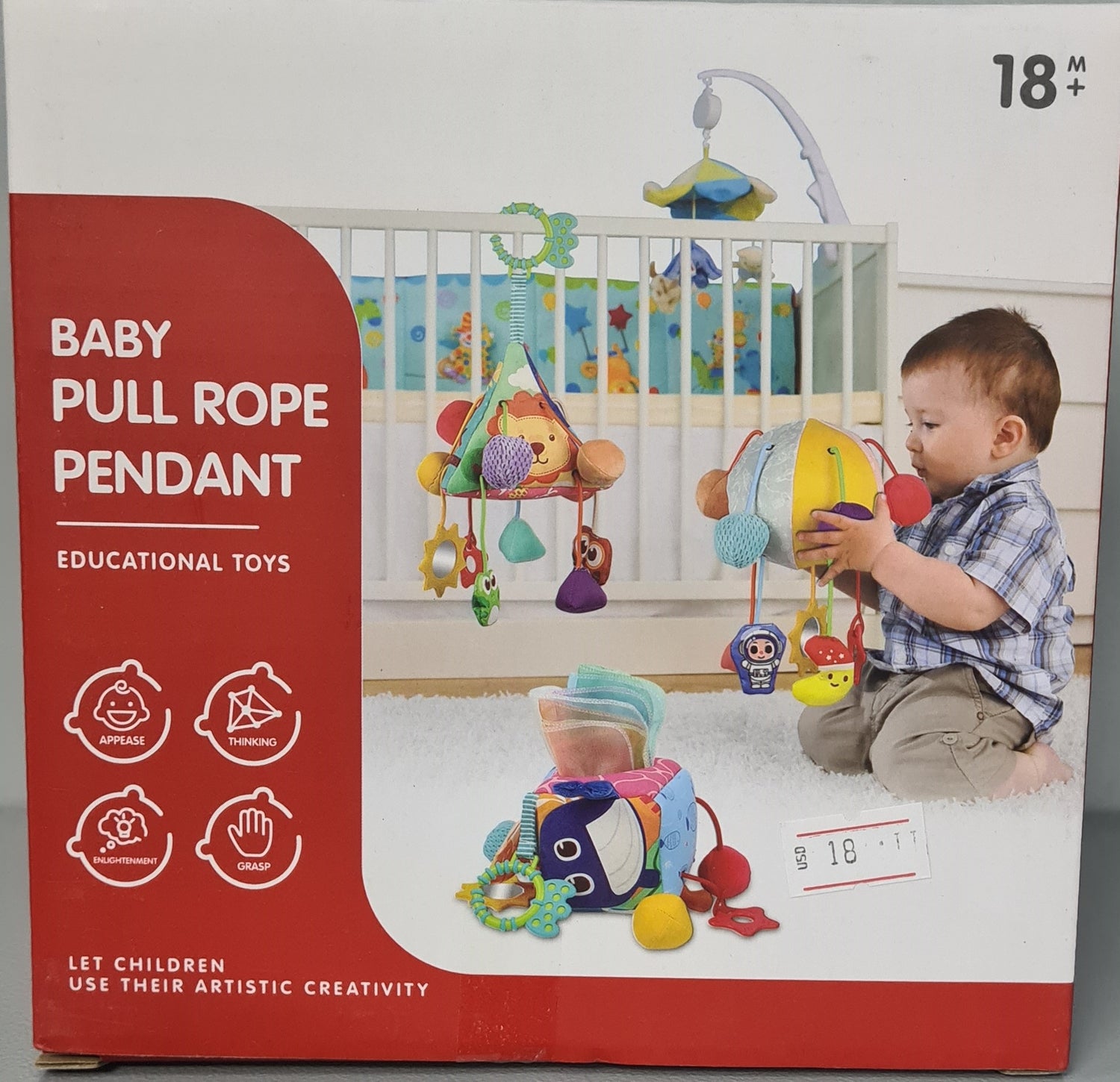 Baby Pull Rope Pendant