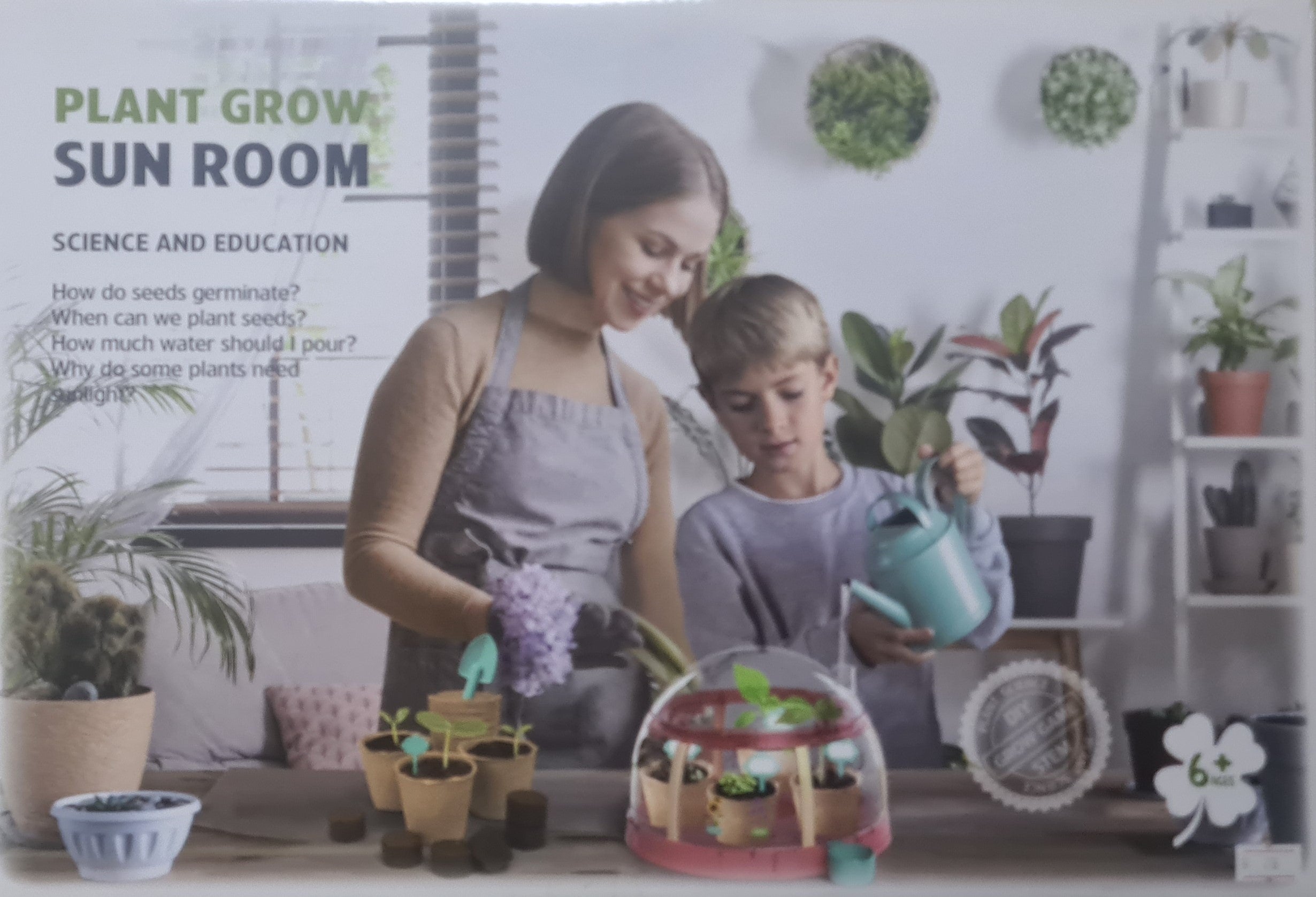 Interactive Plant Grow, Sun Room