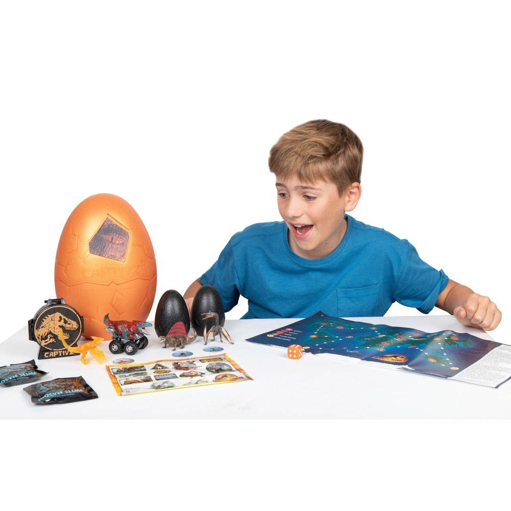 Zuru jurassic world captivz egg mega