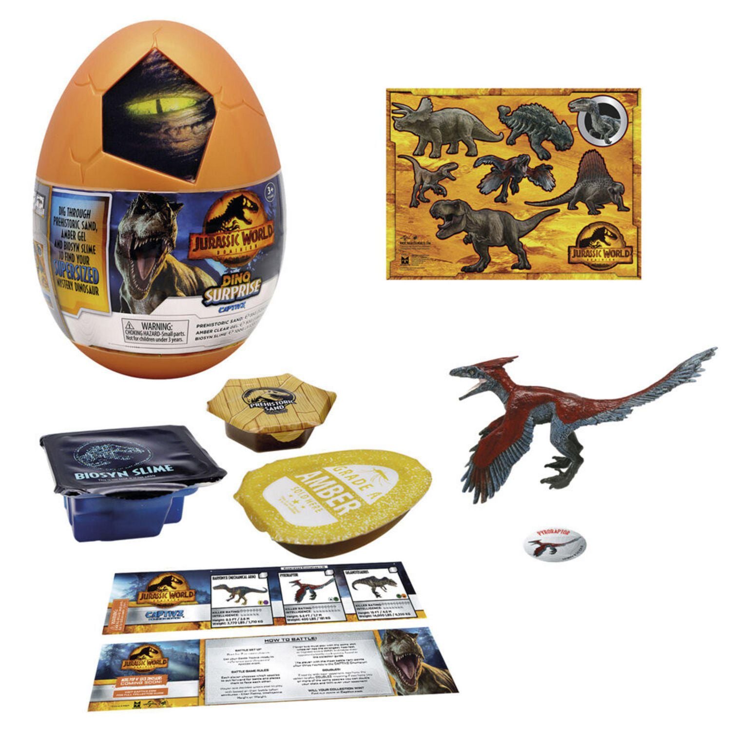 Zuru jurassic world captivz