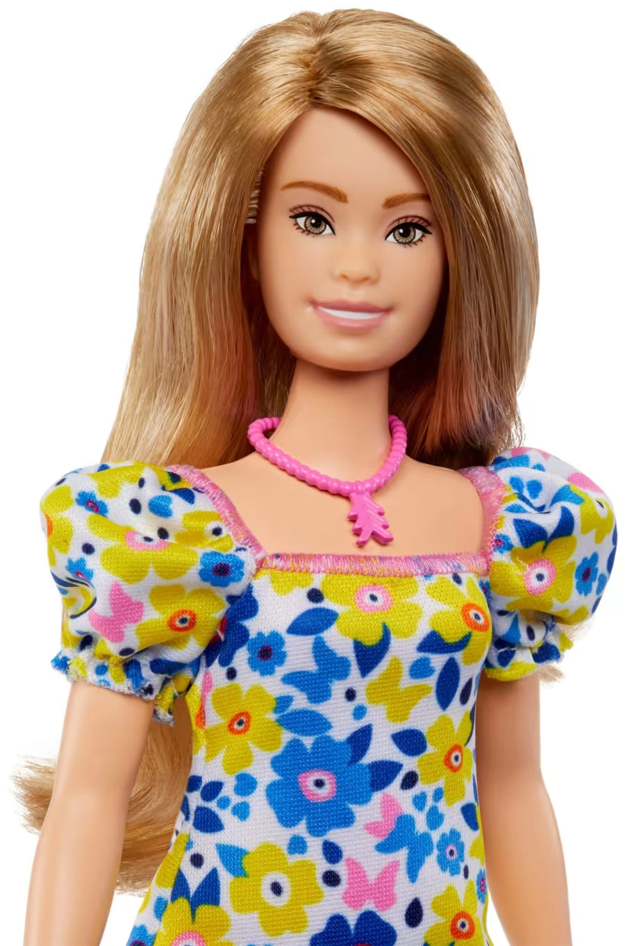Barbie Doll With Down Syndrome Wearing Floral Dress