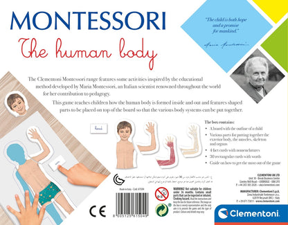 Clementoni montessori human body - french