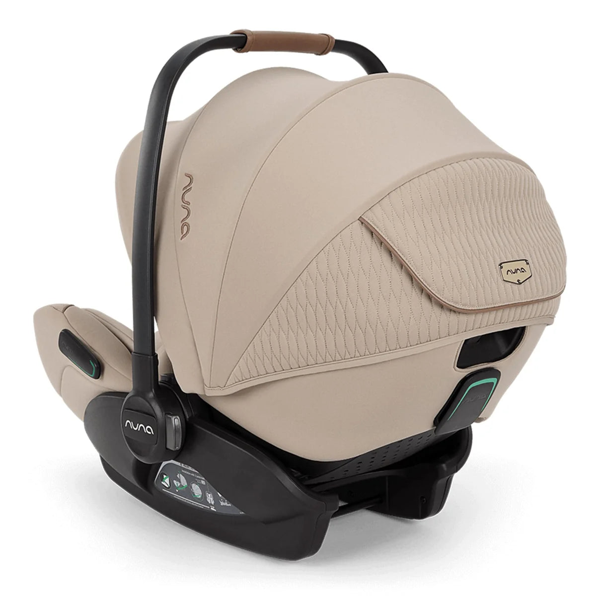 Nuna Triv Next Stroller with Car Seat, Base and Carrycot - Cosmopolitan