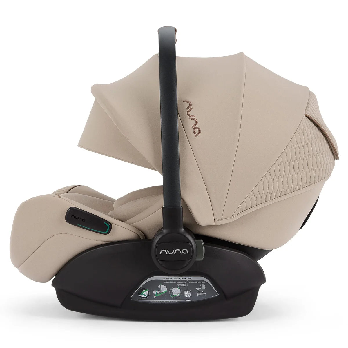 Nuna Triv Next Stroller with Car Seat, Base and Carrycot - Cosmopolitan