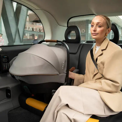 NUNA Stroller Triv Next Caviar with Pipa Urban ISOFIX Car Seat