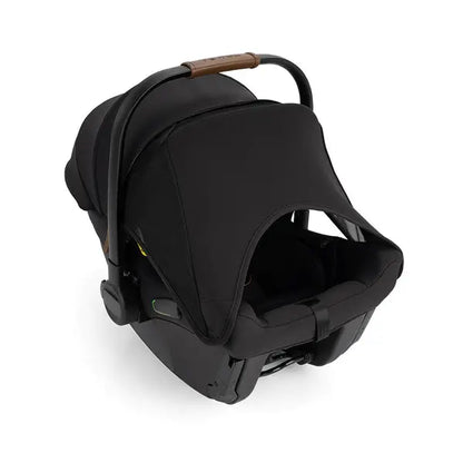 NUNA Stroller Triv Next Caviar with Pipa Urban ISOFIX Car Seat