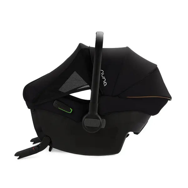 NUNA Stroller Triv Next Caviar with Pipa Urban ISOFIX Car Seat