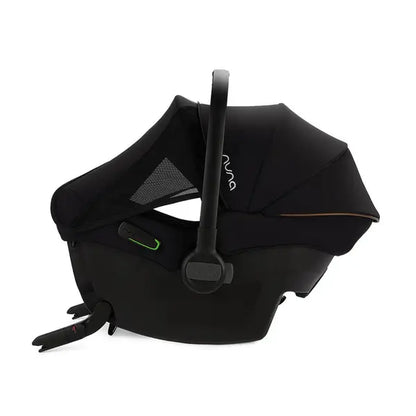 NUNA Stroller Triv Next Caviar with Pipa Urban ISOFIX Car Seat